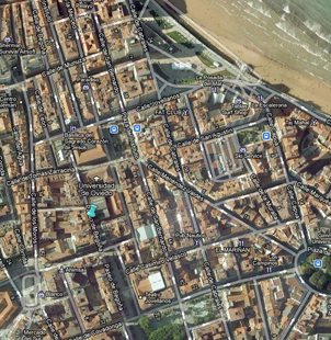 Localzación en el mapa